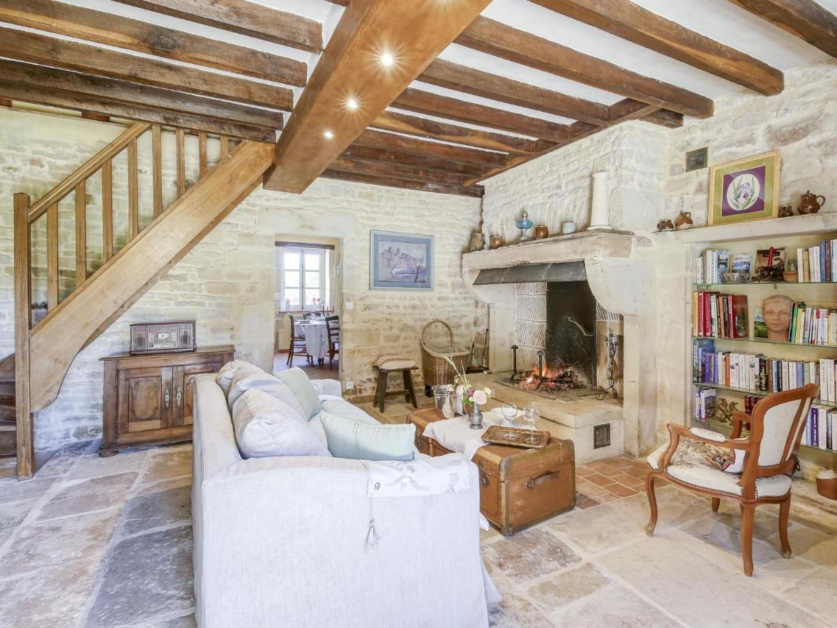 Burgundian Farmhouse In Talon With Fireplace Buitenkant foto