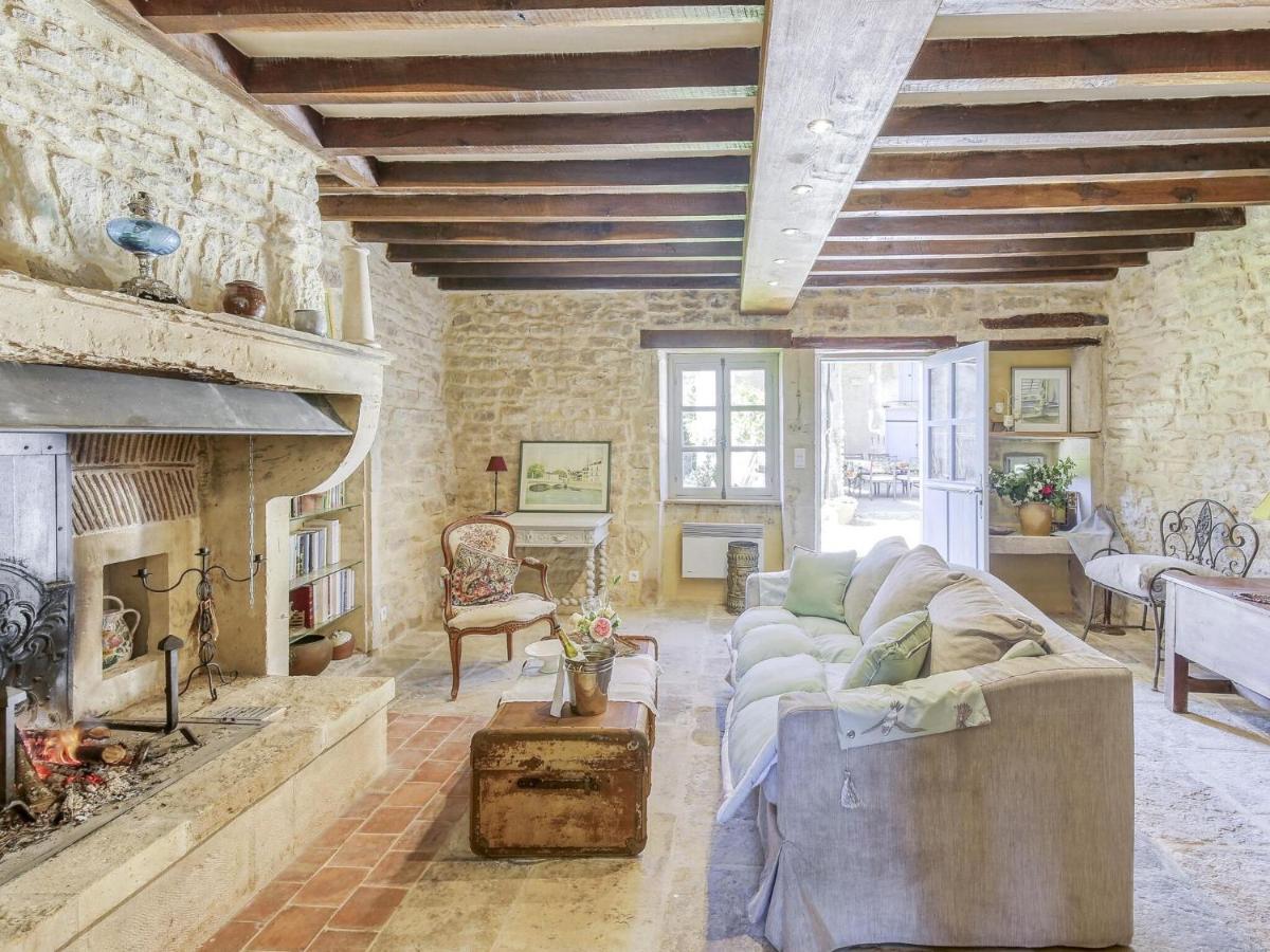 Burgundian Farmhouse In Talon With Fireplace Buitenkant foto