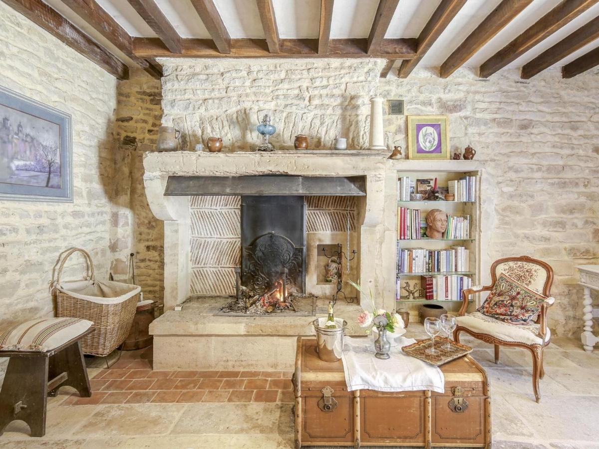 Burgundian Farmhouse In Talon With Fireplace Buitenkant foto